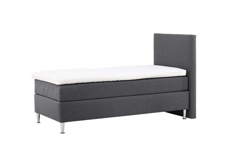 Munia Sängpaket Kontinentalsäng 90x200 cm Mörkgrå - Möbler - Sovrum - Sängar - Komplett Sängpaket
