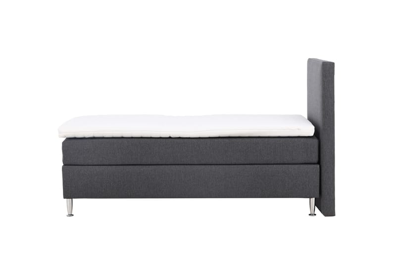 Munia Sängpaket Kontinentalsäng 90x200 cm Mörkgrå - Möbler - Sovrum - Sängar - Komplett Sängpaket