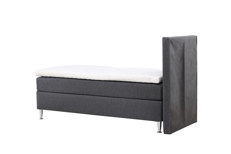 Munia Sängpaket Kontinentalsäng 90x200 cm Mörkgrå - Möbler - Sovrum - Sängar - Komplett Sängpaket