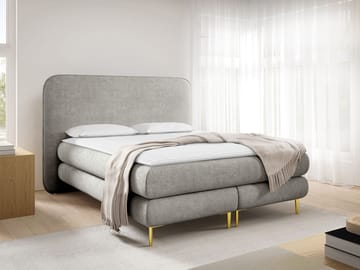 Neylinus Sängpaket Kontinentalsäng 180x200 cm - grå - Möbler - Sovrum - Sängar - Komplett Sängpaket