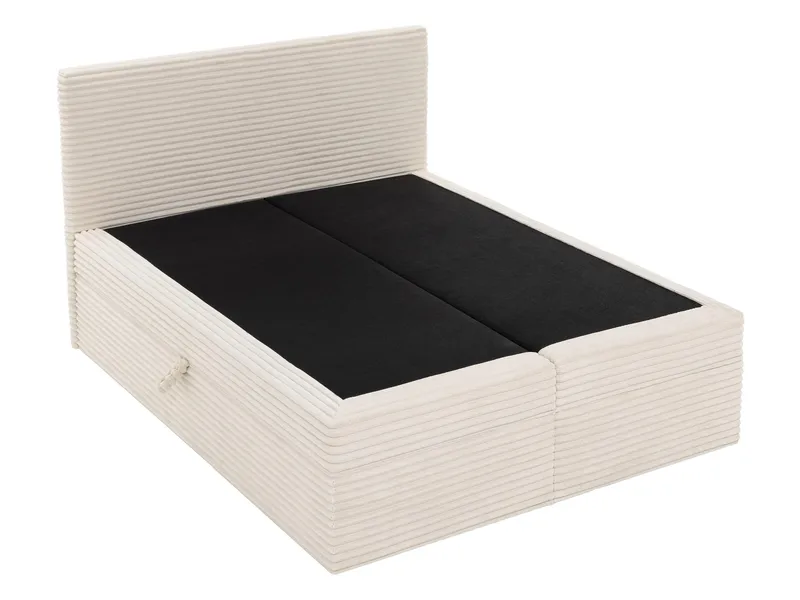 Neyrin Sängpaket Kontinentalsäng 140x200 cm med Förvaring - Ljusgrå - Möbler - Sovrum - Sängar - Kontinentalsängar