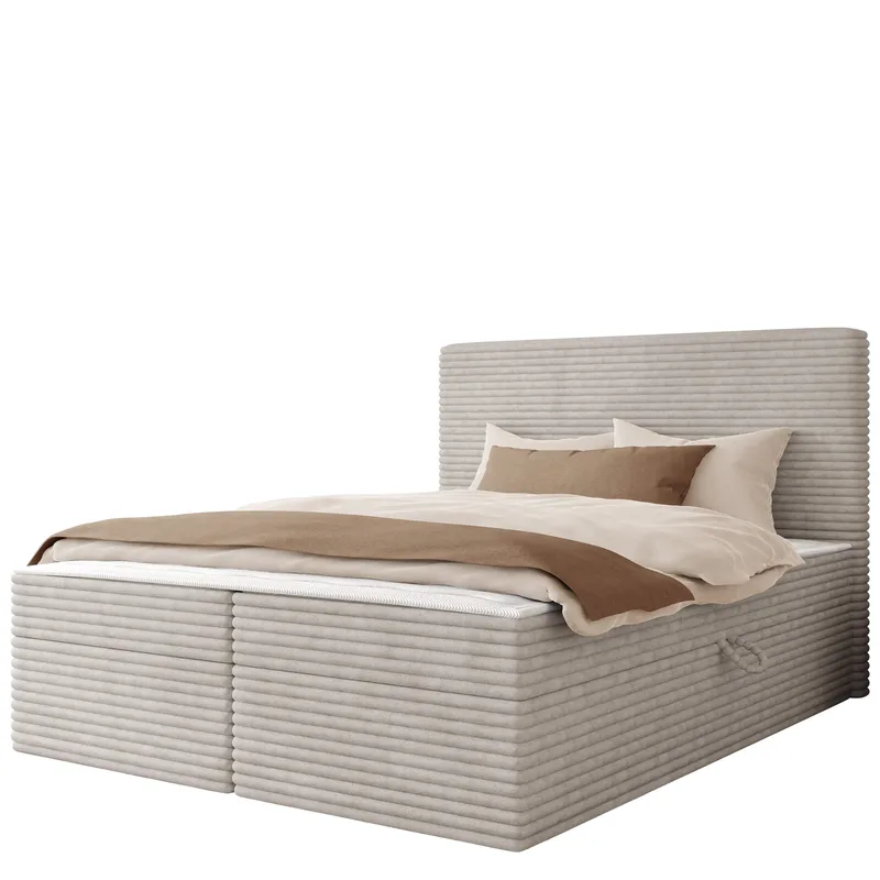 Neyrin Sängpaket Kontinentalsäng 140x200 cm med Förvaring