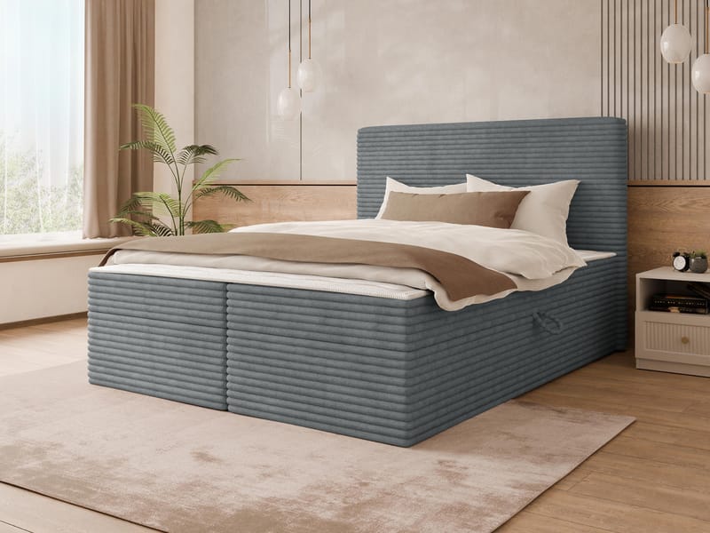 Neyrin Sängpaket Kontinentalsäng 140x200 cm med Förvaring - Möbler - Sovrum - Sängar - Kontinentalsängar