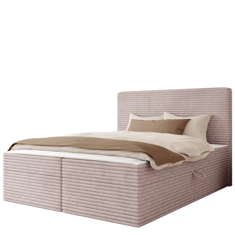 Neyrin Sängpaket Kontinentalsäng 140x200 cm med Förvaring