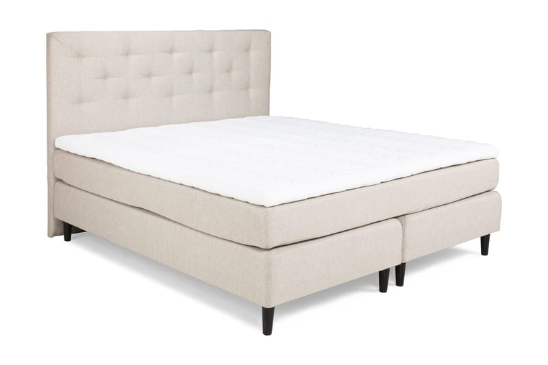 Nice Deluxe Komplett Sängpaket 180x200 - Beige - Möbler - Sovrum - Sängar - Komplett Sängpaket
