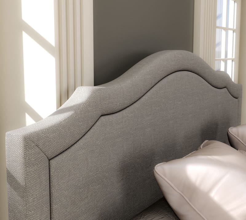 Nimora Dubbelsängram 180x200 cm - Crème, ek, grå - Möbler - Sovrum - Sängar - Sängar med förvaring