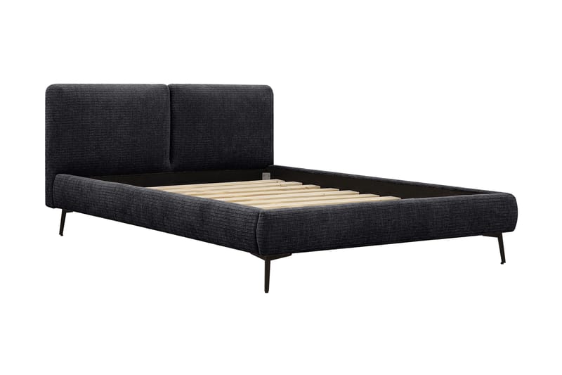 Nordic Komplett Sängpaket 120x200 cm med sänggavel - Mörkgrå - Möbler - Sovrum - Sängar - Komplett Sängpaket