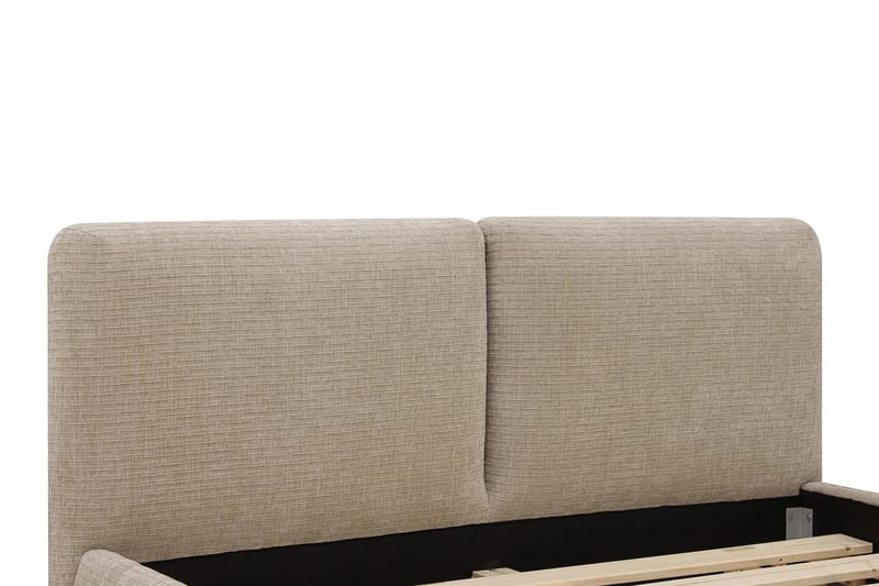 Nordic Komplett Sängpaket 140x200 cm med sänggavel - Beige - Möbler - Sovrum - Sängar - Komplett Sängpaket