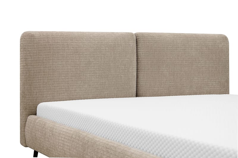 Nordic Komplett Sängpaket 140x200 cm med sänggavel - Beige - Möbler - Sovrum - Sängar - Komplett Sängpaket