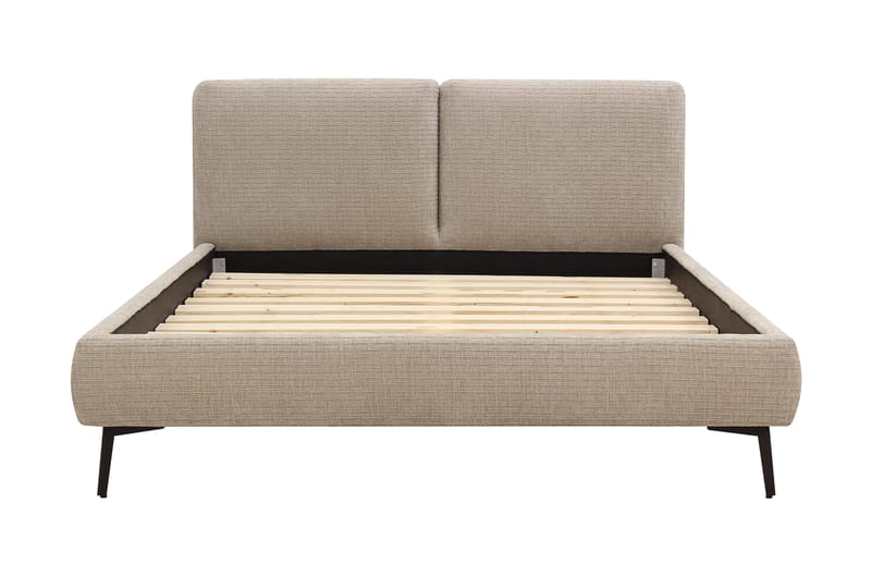 Nordic Komplett Sängpaket 140x200 cm med sänggavel - Beige - Möbler - Sovrum - Sängar - Komplett Sängpaket