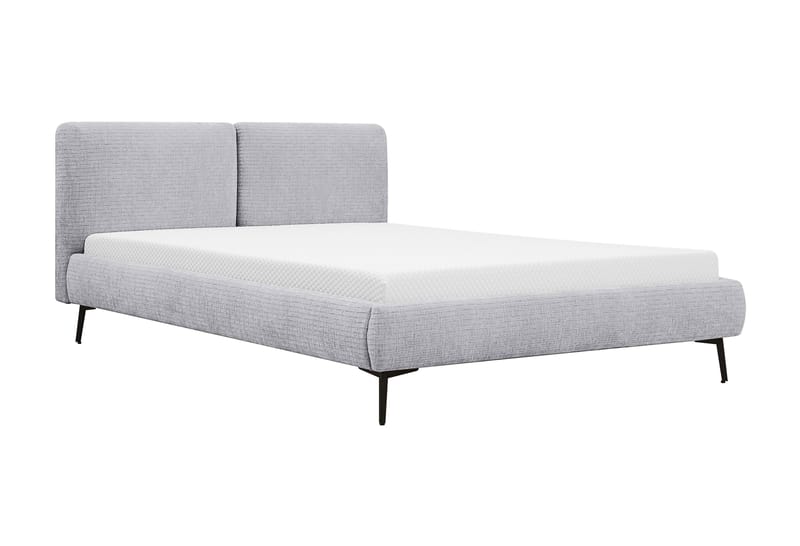 Nordic Komplett Sängpaket 140x200 cm med sänggavel - Grå - Möbler - Sovrum - Sängar - Komplett Sängpaket
