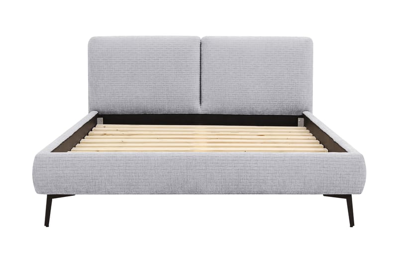 Nordic Komplett Sängpaket 140x200 cm med sänggavel - Grå - Möbler - Sovrum - Sängar - Komplett Sängpaket