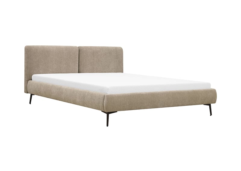 Nordic Komplett Sängpaket 160x200 cm med sänggavel - Beige - Möbler - Sovrum - Sängar - Komplett Sängpaket