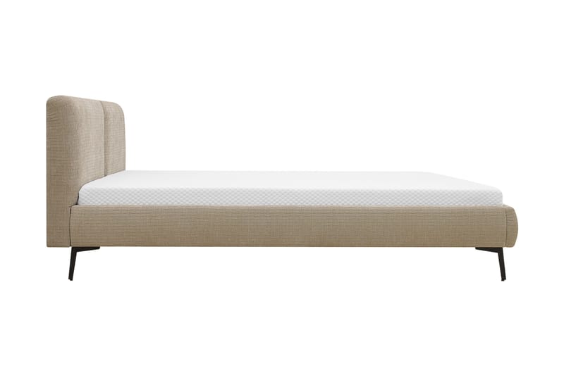 Nordic Komplett Sängpaket 160x200 cm med sänggavel - Beige - Möbler - Sovrum - Sängar - Komplett Sängpaket