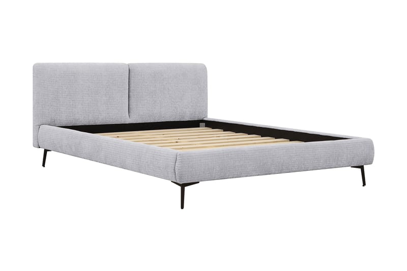 Nordic Komplett Sängpaket 180x200 cm med sänggavel - Grå - Möbler - Sovrum - Sängar - Komplett Sängpaket