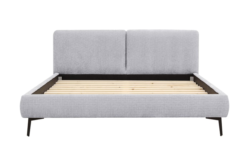 Nordic Komplett Sängpaket 180x200 cm med sänggavel - Grå - Möbler - Sovrum - Sängar - Komplett Sängpaket