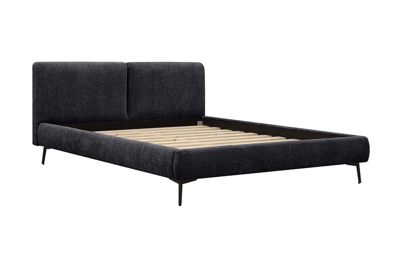 Nordic Komplett Sängpaket 180x200 cm med sänggavel - Mörkgrå - Möbler - Sovrum - Sängar - Komplett Sängpaket