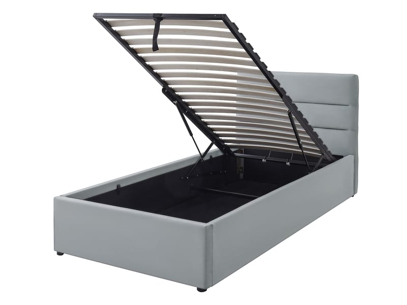 Omrynn Sängram med förvaring 90x200 cm - beige - Möbler - Sovrum - Sängar - Sängar med förvaring