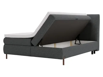 Orvalen Sängpaket Kontinentalsäng 160x200 cm med Lyftförvaring - mörkgrå - Möbler - Sovrum - Sängar - Komplett Sängpaket