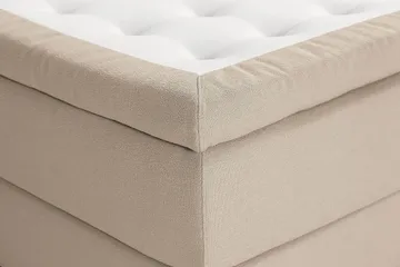Oslo Lyx Kontinentalsäng Boucle 180x200 - Beige - Möbler - Sovrum - Sängar - Kontinentalsängar