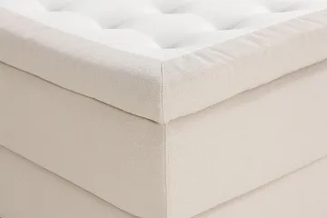 Oslo Lyx Kontinentalsäng Boucle 180x200 - Ljusbeige - Möbler - Sovrum - Sängar - Komplett Sängpaket