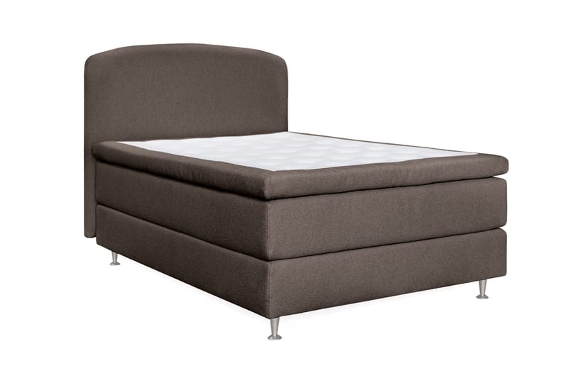 Oslo Lyx Sängpaket 120 curved loop 8 - Ljusbrun - Möbler - Sovrum - Sängar - Kontinentalsängar