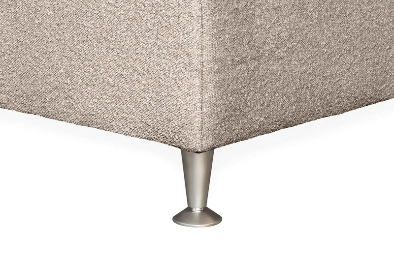 Oslo Lyx Sängpaket 140 curved loop 3 - Beige - Möbler - Sovrum - Sängar - Kontinentalsängar