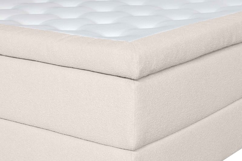 Oslo Lyx Sängpaket 160 curved loop 2 - Ljusbeige - Möbler - Sovrum - Sängar - Kontinentalsängar