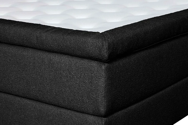 Oslo Lyx Sängpaket 180 curved loop 20 - Svart - Möbler - Sovrum - Sängar - Kontinentalsängar