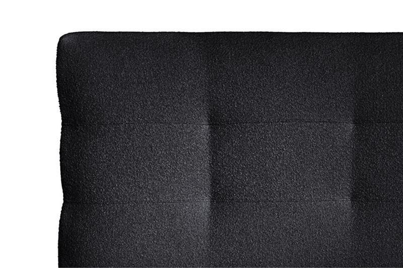 Oslo Lyx Sängpaket Kontinentalsäng 160x200 cm Knappar Sänggavel - Svart - Möbler - Sovrum - Sängar - Kontinentalsängar