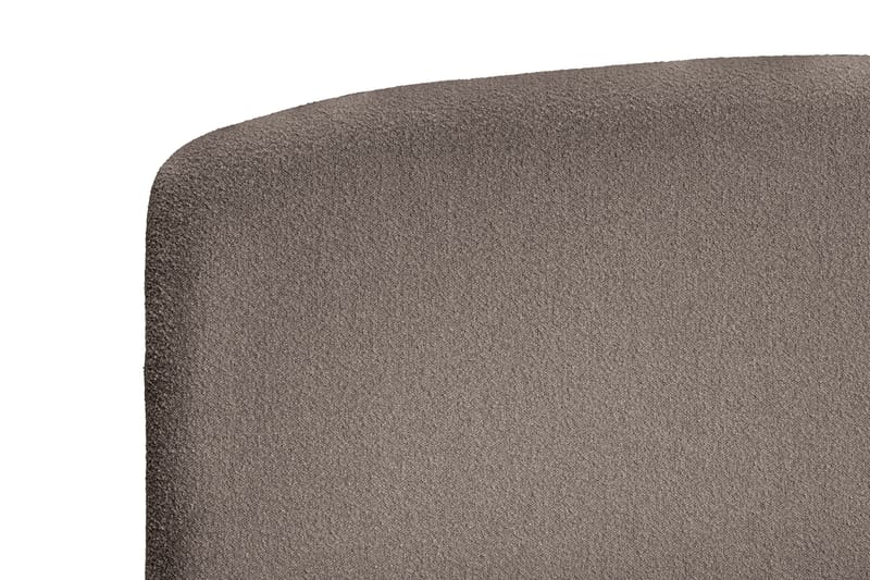 Oslo Lyx Sängpaket Kontinentalsäng 180x200 cm Curved Sänggavel - Ljusbrun - Möbler - Sovrum - Sängar - Komplett Sängpaket