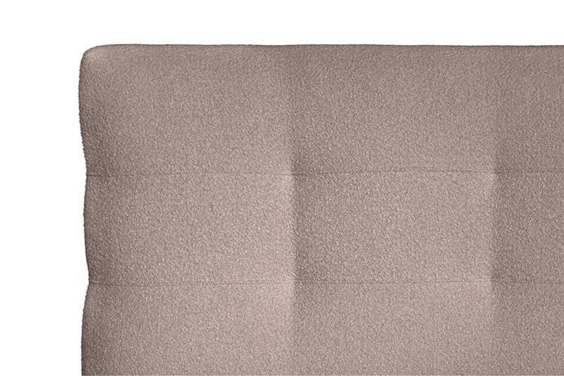 Oslo Lyx Sängpaket Kontinentalsäng 180x200 cm Knappar Sänggavel - Ljusbrun - Möbler - Sovrum - Sängar - Kontinentalsängar