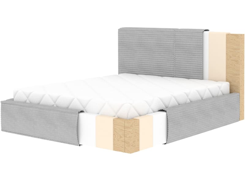 Pesillo Sängram med förvaring 180x200 cm - Modullo 35 - Möbler - Sovrum - Sängar - Sängar med förvaring