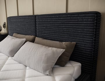 Pesillo Sängram med förvaring 180x200 cm - svart - Möbler - Sovrum - Sängar - Sängar med förvaring