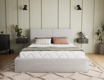 Pesillo Sängram med förvaring 180x200 cm - svart - Möbler - Sovrum - Sängar - Sängar med förvaring