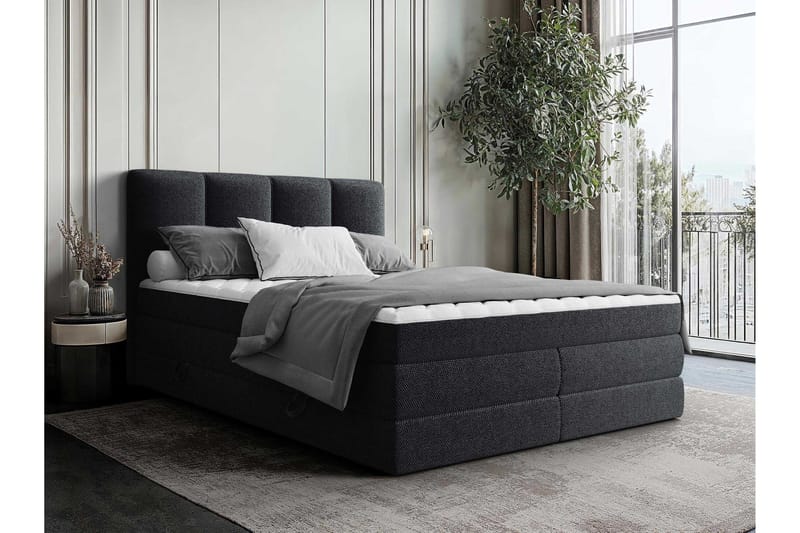 Pinta Förvaringssäng 140x200 cm - Beige - Möbler - Sovrum - Sängar - Komplett Sängpaket