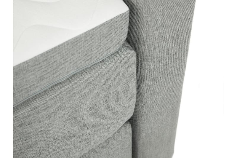Plevoll Kontinentalsäng 160x200 - Ljusgrå - Möbler - Sovrum - Sängar - Kontinentalsängar