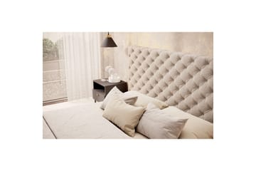Princce Sängram 180x200 cm - Svartvit - Möbler - Sovrum - Sängar - Sängar med förvaring