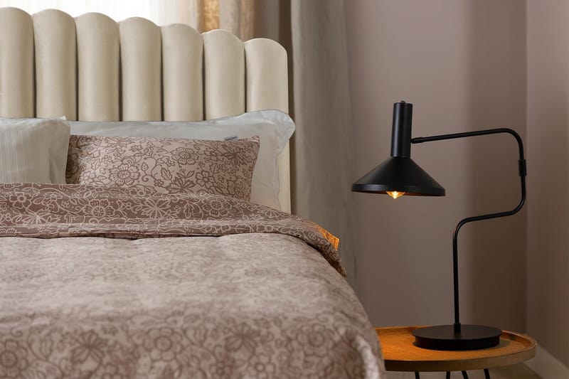Princess Komplett Sängpaket – Kontinentalsäng 140x200 cm med Sänggavel + Bäddmadrass - Beige - Möbler - Sovrum - Sängar - Kontinentalsängar
