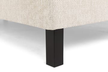 Princess Komplett Sängpaket – Kontinentalsäng 140x200 cm med Sänggavel + Bäddmadrass med Fasthetsgrad Medium - Ljusbeige - Möbler - Sovrum - Sängar - Komplett Sängpaket