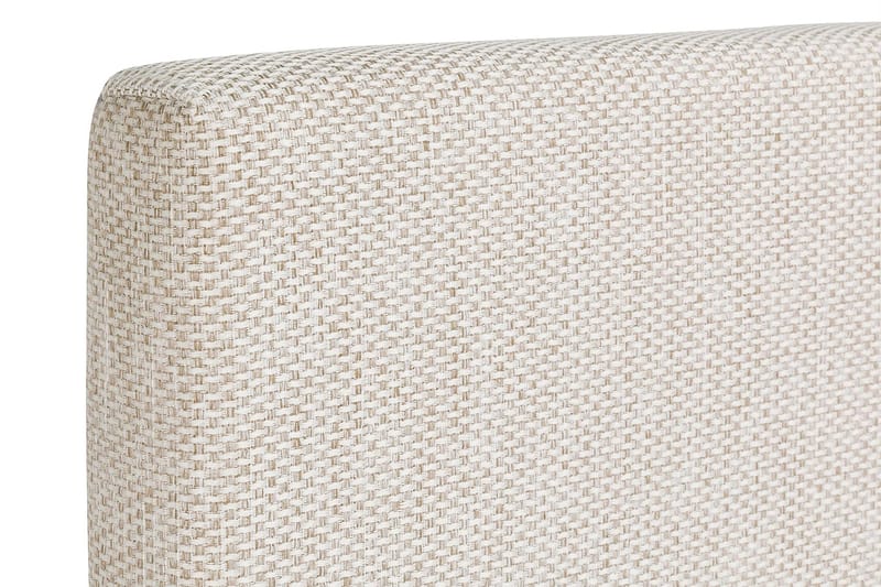 Princess Komplett Sängpaket – Kontinentalsäng 160x200 cm i Tyg med Sänggavel + Bäddmadrass med Fasthetsgrad Medium - Ljusbeige - Möbler - Sovrum - Sängar - Kontinentalsängar