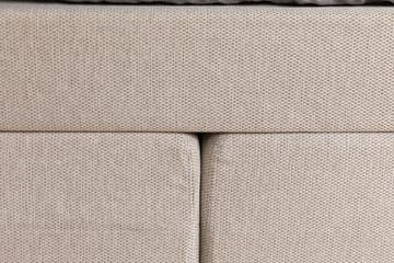 Princess Komplett Sängpaket – Kontinentalsäng 160x200 cm i Tyg med Sänggavel + Bäddmadrass med Fasthetsgrad Medium - Ljusbeige - Möbler - Sovrum - Sängar - Kontinentalsängar
