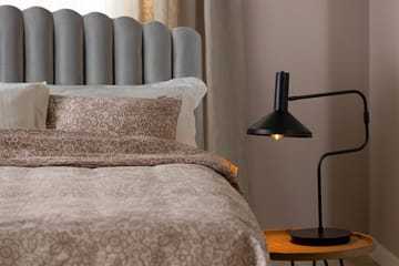 Princess Komplett Sängpaket – Kontinentalsäng 160x200 cm med Sänggavel + Bäddmadrass - Grå - Möbler - Sovrum - Sängar - Komplett Sängpaket