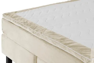 Princess Kontinentalsäng 140x200cm - Beige/Sammet - Möbler - Sovrum - Sängar - Kontinentalsängar