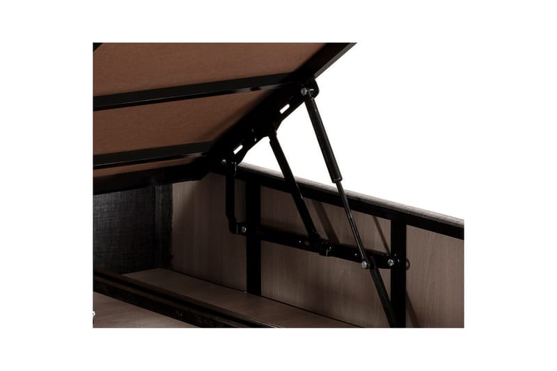 Quarel Sängpaket Ramsäng 140x190 cm - Silver - Möbler - Sovrum - Sängar - Komplett Sängpaket