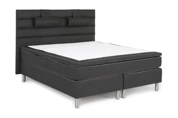 Queen Komplett Sängpaket 180x200 - Svart 180x200 - Möbler - Sovrum - Sängar - Komplett Sängpaket