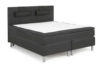 Queen Komplett Sängpaket 180x200 - Svart 180x200 - Möbler - Sovrum - Sängar - Komplett Sängpaket