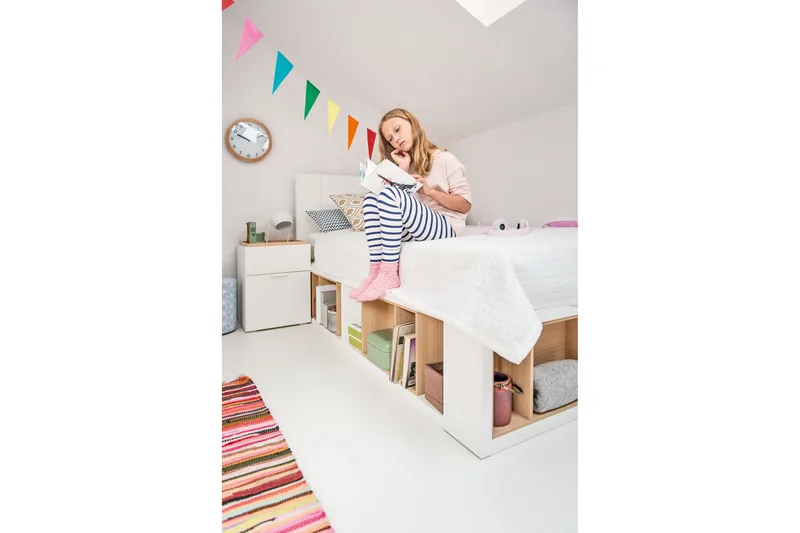 4You Säng 120x200 cm Vit - VOX - Möbler - Sovrum - Sängar - Ramsäng