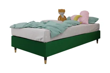 Adeliza Ramsäng 120x200 cm - Sammet/Mörkgrön/Trä/Metall - Möbler - Sovrum - Sängar - Ramsäng