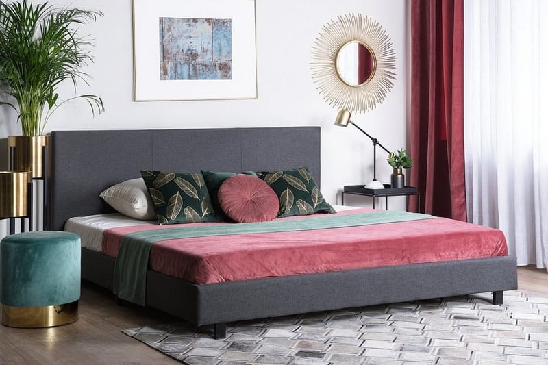 Albi Dubbelsäng 180x200 cm - Grå - Möbler - Sovrum - Sängar - Ramsäng